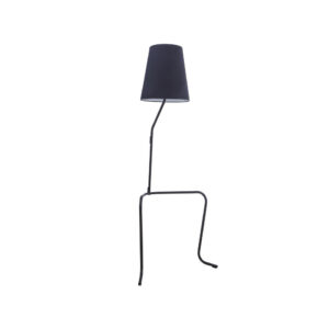 Lampadaire scandinave bois flotté avec abat-jour Tobias - GdeGdesign