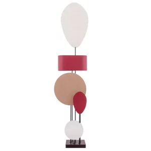 Grand Lampadaire forme TOTEM formes couleurs design