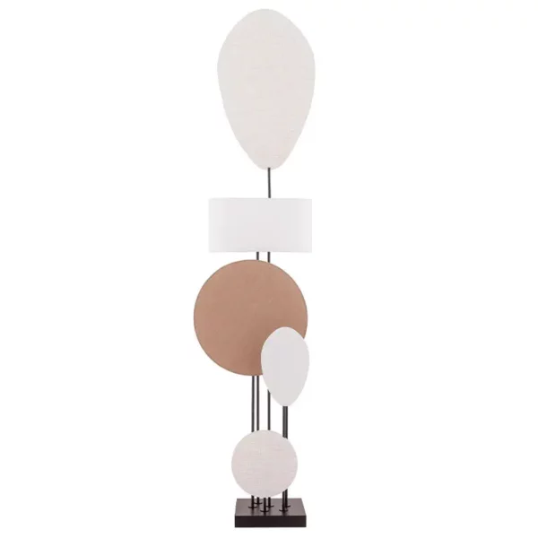 Lampadaire TOTEM 6 blanc / beige flam&luce luminaires