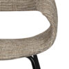 fauteuil de table chaise confortable courbes vagues design