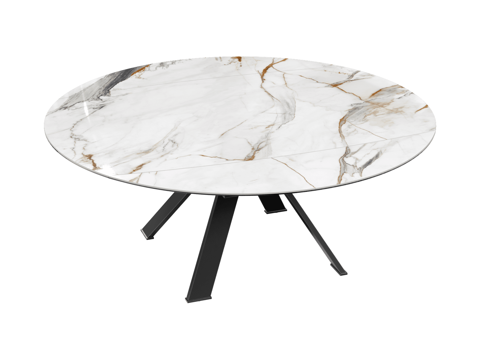 Table GRANDE AUSTIN céramique finition MARBRE FIORENTINO