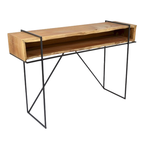 Collection CHALONG - Console bois et métal