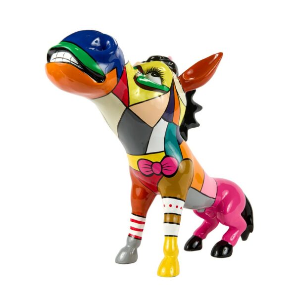 ARSENE- Statue multicolore Hauteur 54cm-ane-