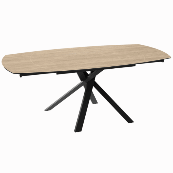 Table KHEOPS en céramique extensible avec un système d'ouverture très facile