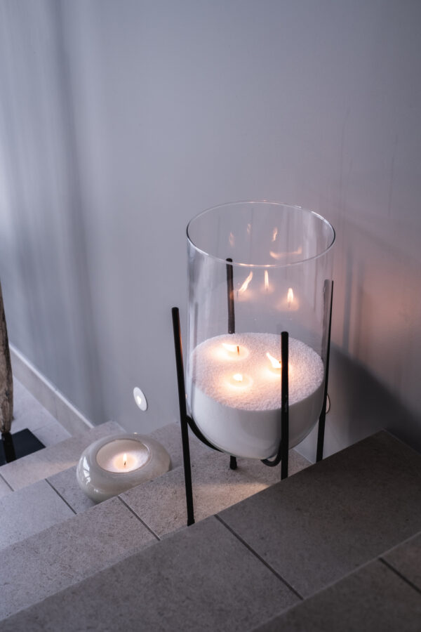 Bougie Poudrée Paris en perles de cire 500 g – idée cadeau déco originale