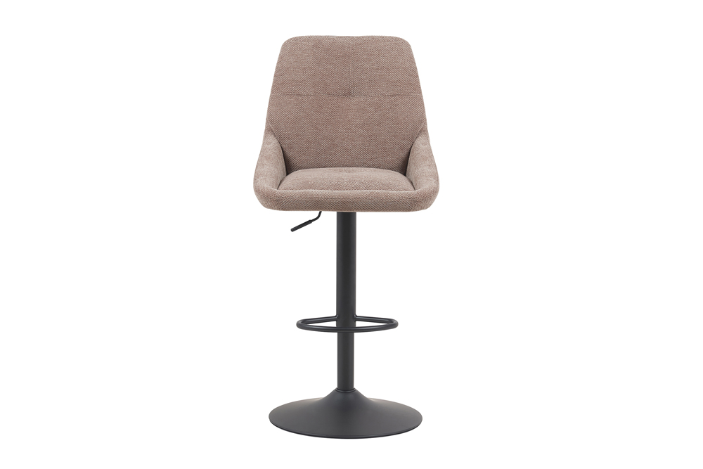 Chaise de bar SABINE réglable en hauteur coloris sable.