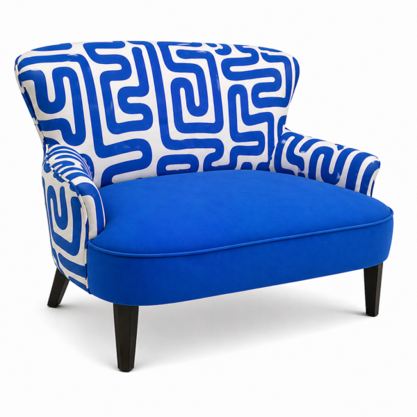 Banquette MARIA 100 - Fabriquée entièrement sur mesure, ce petit canapé est disponible dans une centaine de tissus. Modèle fabriqué en Espagne par Almansa Lines Confort (ALC)