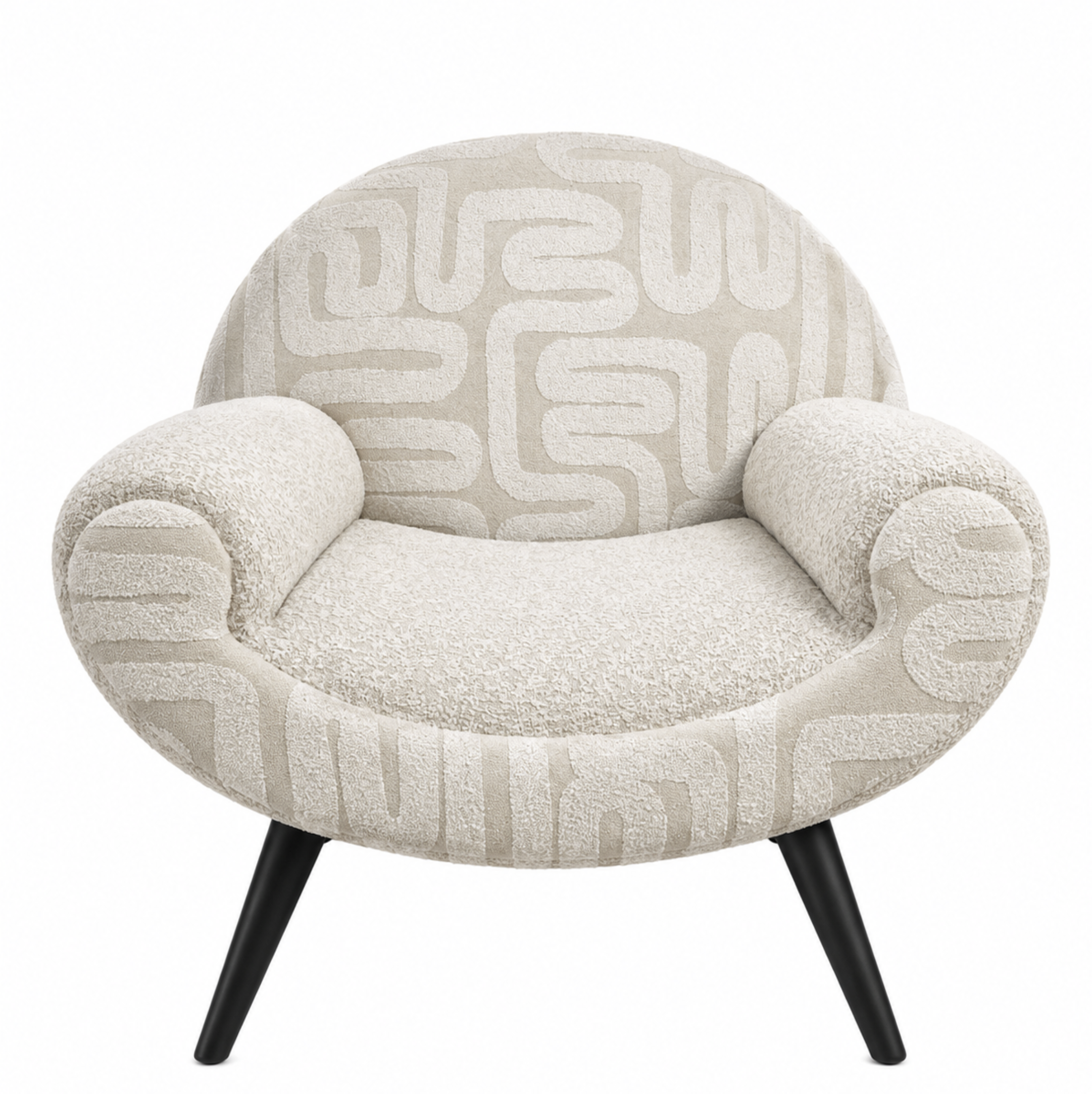 Fauteuil ALC disponible sur mesure dans plus de cent tissus différents. Fabrication espagnole. Moderne et confortable