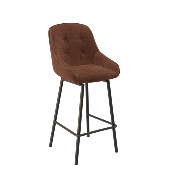 Tabouret de bar terracotta disponibles en hauteur d'assise 65cm et 75 cm et dans plusieurs coloris.