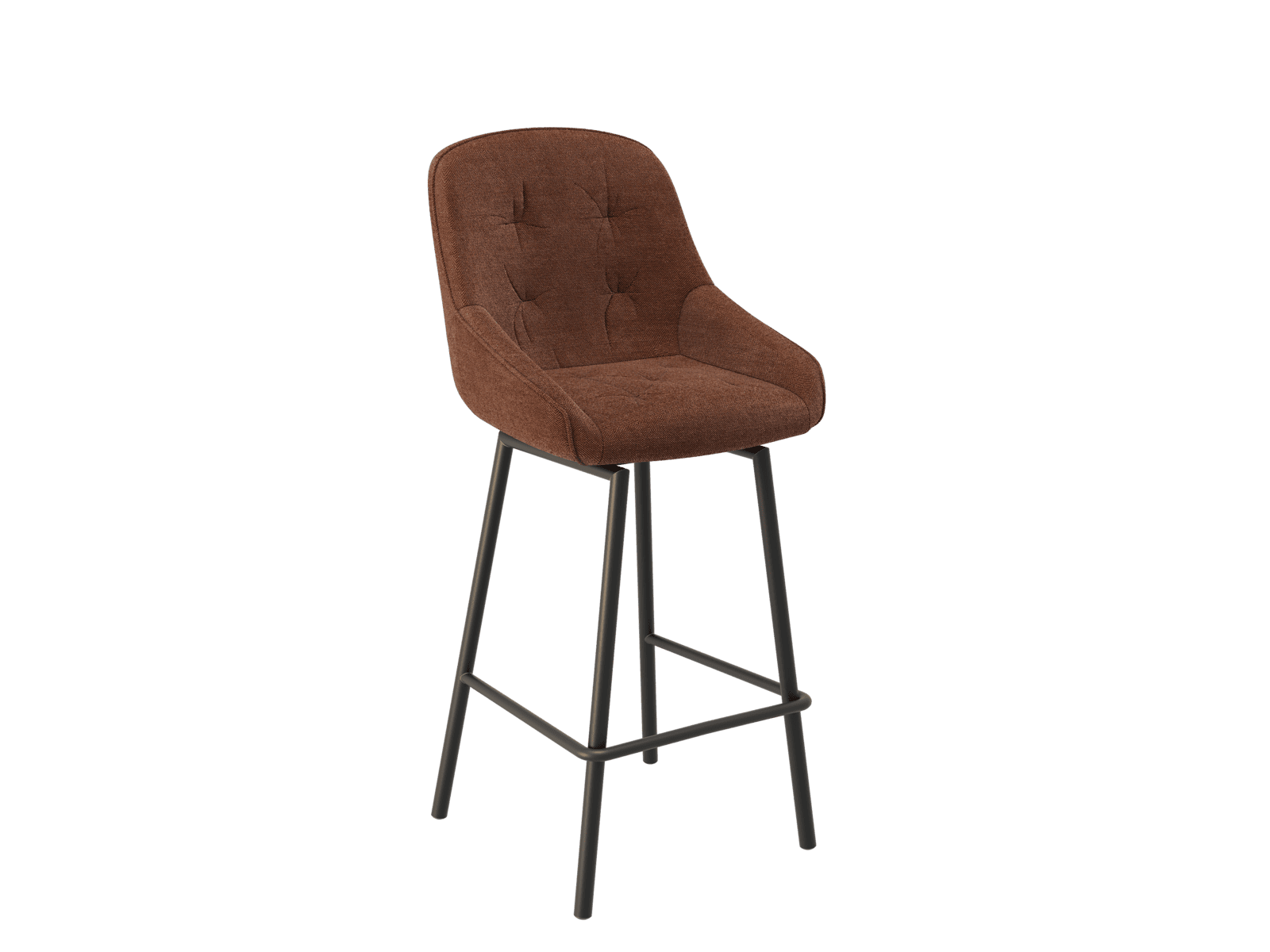 Tabouret de bar terracotta disponibles en hauteur d'assise 65cm et 75 cm et dans plusieurs coloris.